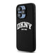 DKNY Liquid Silicone White Printed Logo MagSafe iPhone 15 Pro Case - Black - Cell phone cases and covers<<<HurtelXML