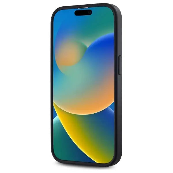 DKNY Plain Logo MagSafe iPhone 14 Pro Case - Black - Cell phone cases and covers<<<HurtelXML