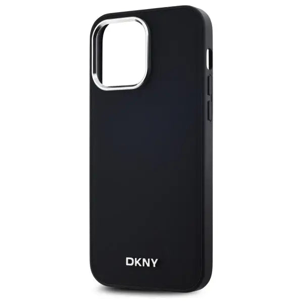 DKNY Plain Logo MagSafe iPhone 14 Pro Max Case - Black - Cell phone cases and covers<<<HurtelXML