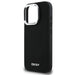 DKNY Plain Silver Logo MagSafe iPhone 16 Pro Case - Black - Cell phone cases and covers<<<HurtelXML
