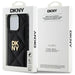 DKNY Quilted Stack Logo iPhone 15 Pro Max Case - Black - Cell phone cases and covers<<<HurtelXML