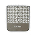 DKNY Repeat Pattern Bottom Stripe Case for Samsung Galaxy Z Flip 6 - Brown - Cell phone cases and covers<<<HurtelXML