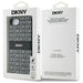 DKNY Repeat Texture Pattern with Tonal Stripe case for iPhone 16e - black - Cell phone cases and covers<<<HurtelXML