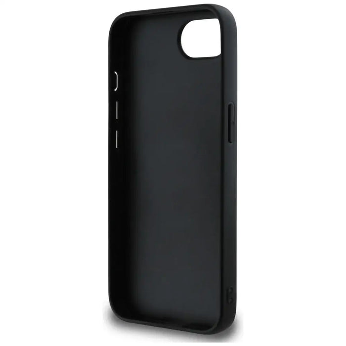 DKNY Repeat Texture Pattern with Tonal Stripe case for iPhone 16e - black - Cell phone cases and covers<<<HurtelXML