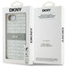 DKNY Repeat Texture Pattern with Tonal Stripe iPhone 16e Case - Beige - Cell phone cases and covers<<<HurtelXML
