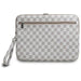 DKNY Sleeve Checkered Pattern Printed Stripes 14’’ Laptop Case - Beige - Laptop bags<<<HurtelXML