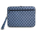 DKNY Sleeve Checkered Pattern Printed Stripes 14’’ Laptop Case - Blue - Laptop bags<<<HurtelXML