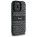 DKNY Texture Pattern Tonal Stripe iPhone 16 Pro Case - Black - Cell phone cases and covers<<<HurtelXML