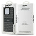 DKNY Texture Pattern Tonal Stripe iPhone 16 Pro Max Case - Black - Cell phone cases and covers<<<HurtelXML