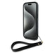 DKNY Wrist Strap Stock Logo case for iPhone 14 / 15 / 13 - black - Cell phone cases and covers<<<HurtelXML