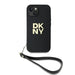 DKNY Wrist Strap Stock Logo iPhone 15 Plus Case - Black - Cell phone cases and covers<<<HurtelXML