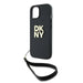 DKNY Wrist Strap Stock Logo iPhone 15 Plus Case - Black - Cell phone cases and covers<<<HurtelXML