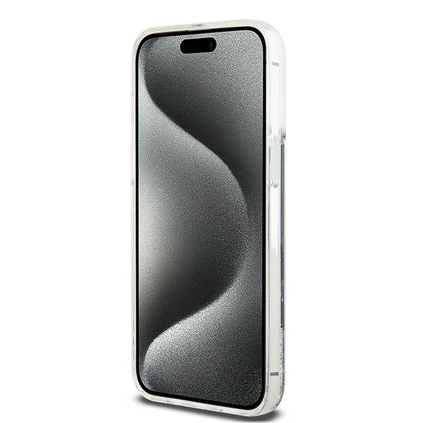 DKNY Liquid Glitter Big Logo iPhone 13 Pro Max Case - Black