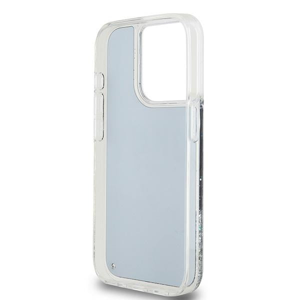 DKNY Liquid Glitter Big Logo iPhone 14 Pro Case - Black