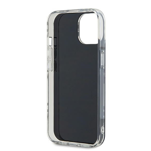 DKNY IML Checkered Mono Pattern case for iPhone 15 / 14 / 13 - black