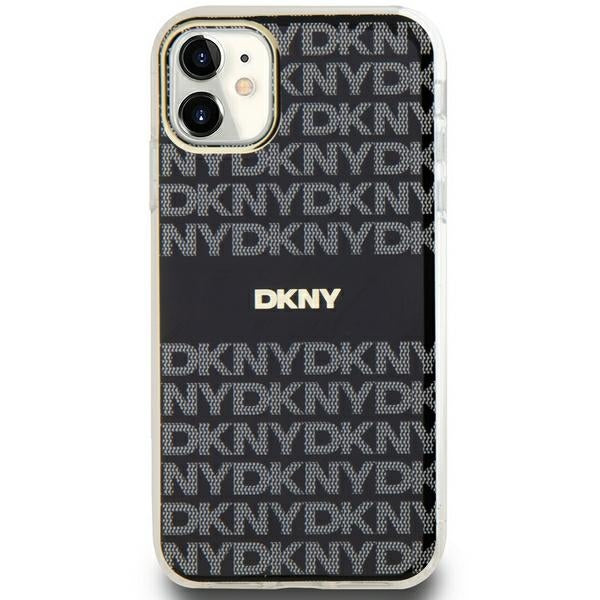 DKNY IML Mono &amp; Stripe MagSafe case for iPhone 11 / Xr - black