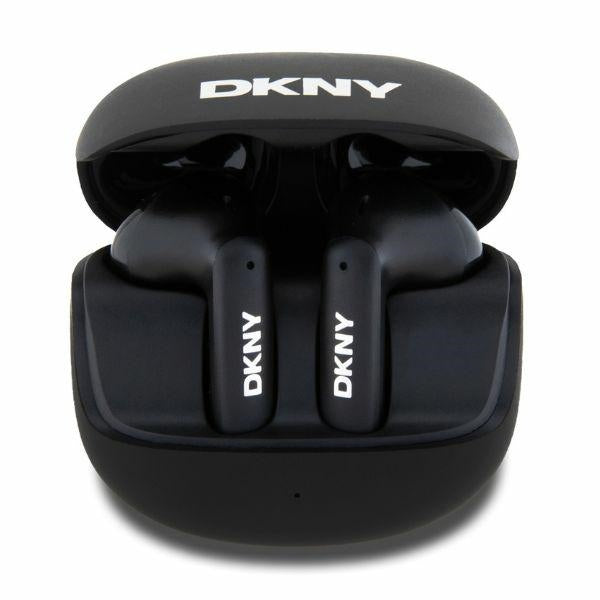 DKNY TWS BT Satiny Finish Headphones - Black