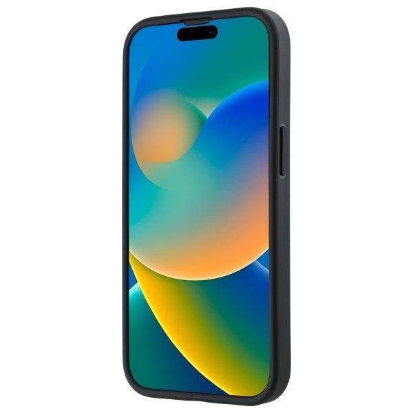 DKNY Quilted Stack Logo iPhone 15 Case - Black