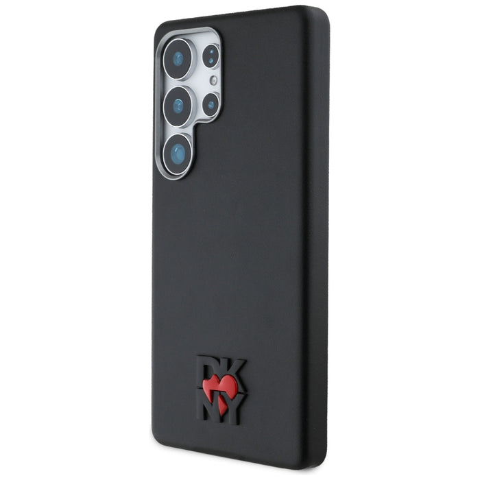 DKNY Leather Heart of NY Case for Samsung Galaxy S25 Ultra - Black