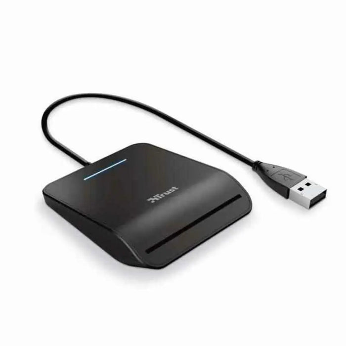 DNI/SIP Card Reader Trust Primo Black Plug & Play - Компютър Мрежи и компоненти<<<Компютри|