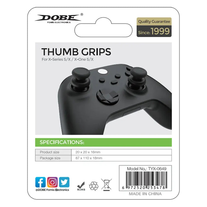 Dobe pad for XBOX controller stick black (TYX-0649) - Gaming accessories<<<HurtelXML