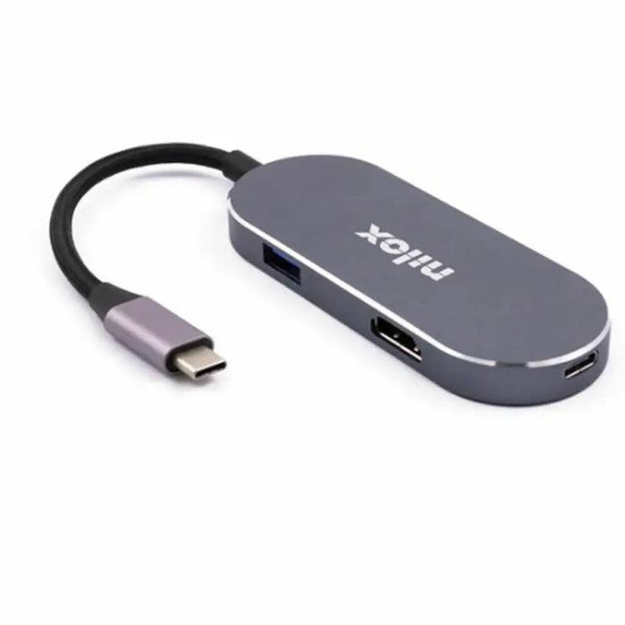 Dockstation Nilox Grey - Компютър Мрежи и компоненти<<<Компютри| Електроника<<<BigBuy&&&WIFI мрежи<<<Компютър Мрежи и