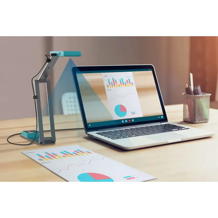 Document camera with portable scanner-visualizer IRIScan VISUALIZER 7 Dislexic 4K USB-C - Скенери<<<Принтери скенери и