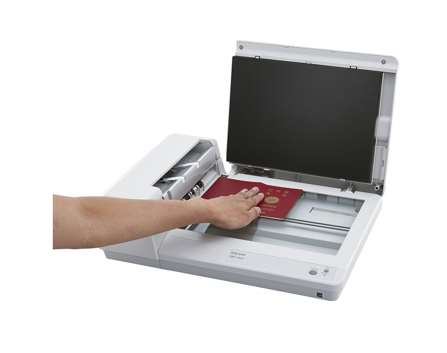 Document scanner Ricoh SP-1425 combined with desktop 25ppm Duplex ADF LED USB 2.0 - Скенери<<<Принтери скенери и