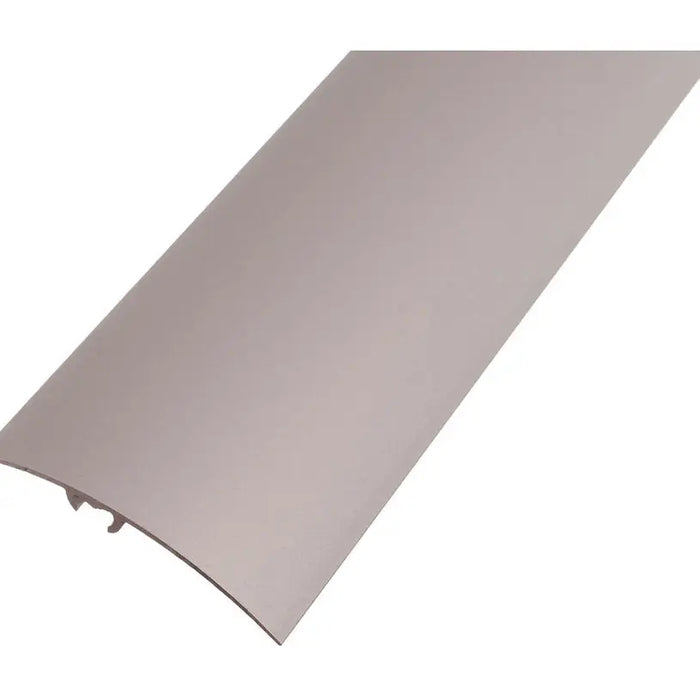 DOELLKEN CONCEALED MOUNTING TRANSITION SLAB 50 MM. SILVER 2.7 M. - Лайстни<<<Паркет и елементи за монтаж<<<Подови и