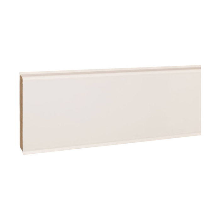 FLOOR MDF BOARD WITH PVC COATING DOELLKEN CUBU FLEX 80 WHITE