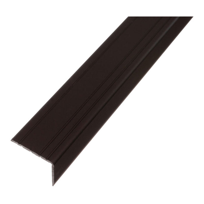 SELF-ADHESIVE L-SHAPED TRANSITION STRIP DOELLKEN 25 MM. BRONZE 0.90 M.