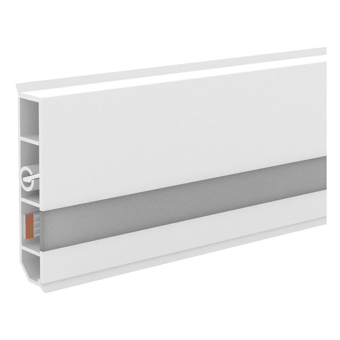 FLOOR PVC SKILLS DOELLKEN CUBICA COVER 2.5M WHITE LOWER AXIS