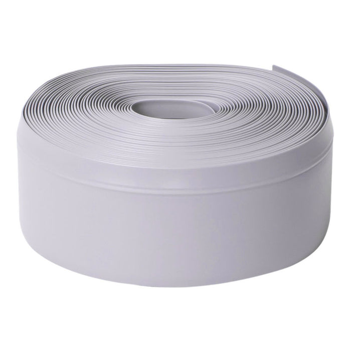 PVC FLOOR SKIRT DOELLKEN SELF-ADHESIVE GREY 5M