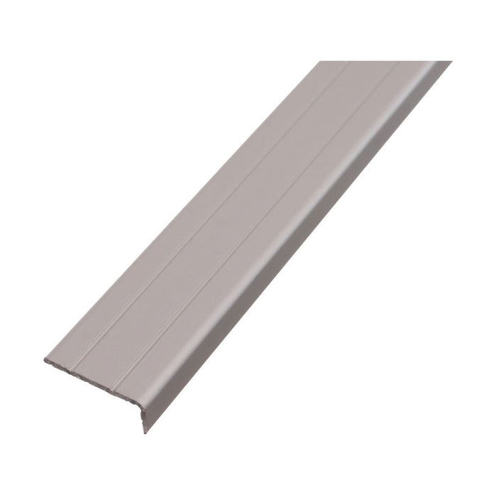 САМОЗАЛЕПВАЩА Г-ОБРАЗНА ПРЕХОДНА ЛАЙСТНА DOELLKEN 25 ММ. СРЕБРО 0.90 М.