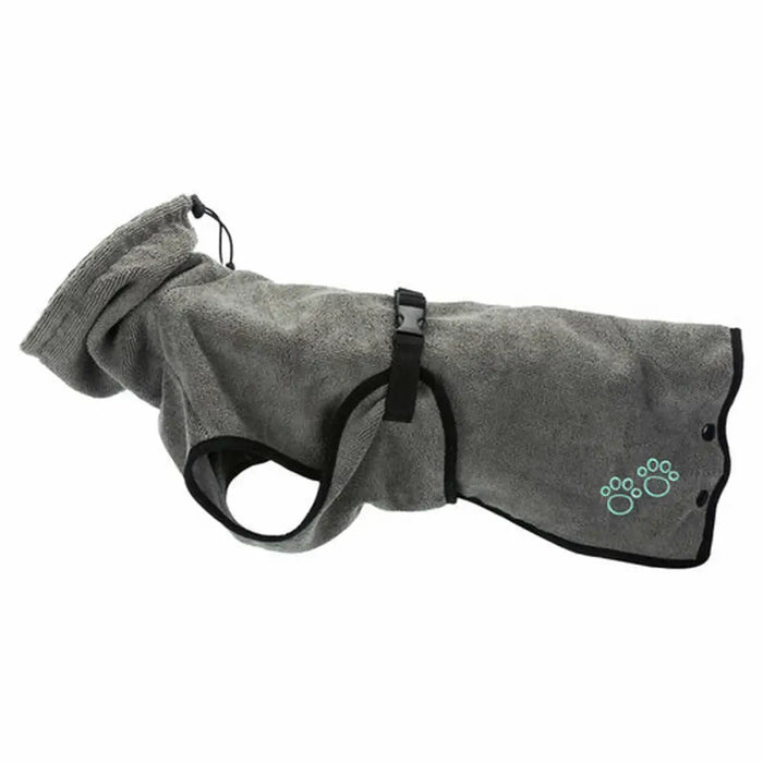 Dog bathrobe Trixie Grey M - Домашни Животни<<<Дом Градина<<<BigBuy&&&Здраве и хигиена<<<Домашни Животни<<<Дом