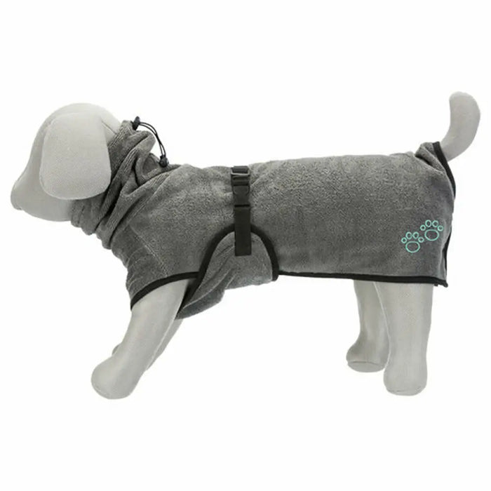 Dog bathrobe Trixie Grey S - Домашни Животни<<<Дом Градина<<<BigBuy&&&Здраве и хигиена<<<Домашни Животни<<<Дом
