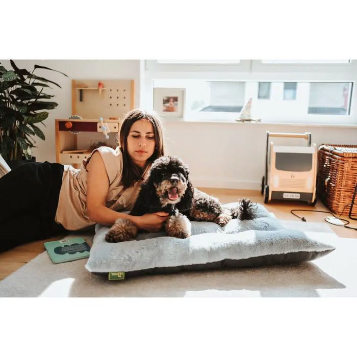 Dog Bed Hunter Rockford Grey 100 x 70 cm - Домашни Животни<<<Дом Градина<<<BigBuy&&&Къщички и легълца<<<Домашни