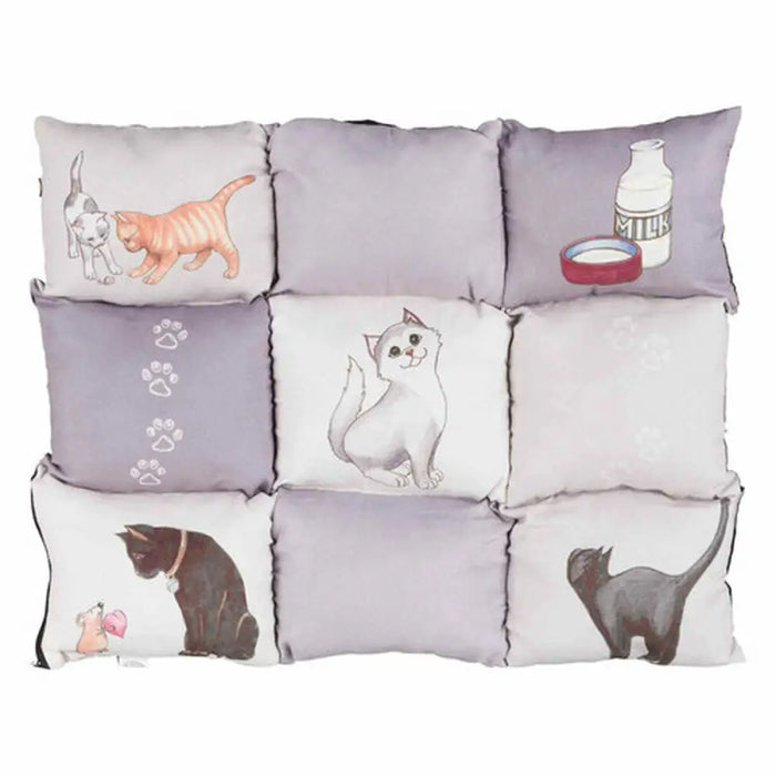 Dog Bed Trixie Grey Patchwork - Домашни Животни<<<Дом Градина<<<BigBuy&&&Къщички и легълца<<<Домашни Животни<<<Дом