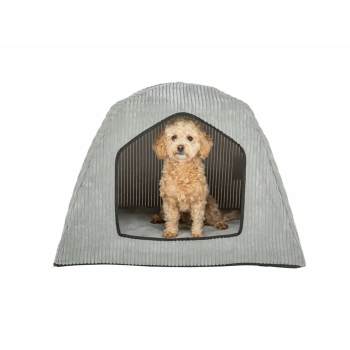 Dog Bed Trixie Jonna Light grey 100 x 70 x 70 cm Cave - Домашни Животни<<<Дом Градина<<<BigBuy&&&Къщички и