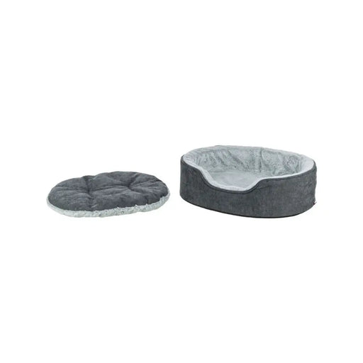 Dog Bed Trixie Vital Lino Soft Grey Light grey 60 x 45 cm - Къщички и легълца<<<Домашни Животни<<<Дом Градина<<<BigBuy