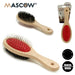 Dog Brush Mascow Brown Black Red 7 x 22,5 x 5 cm (12 Units) - Домашни Животни<<<Дом Градина<<<BigBuy&&&Здраве и