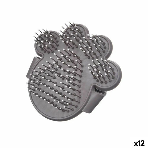 Dog Brush Mascow Grey 10,5 x 10 x 3 cm (12 Units) - Домашни Животни<<<Дом Градина<<<BigBuy&&&Здраве и хигиена<<<Домашни