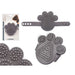 Dog Brush Mascow Grey 10,5 x 10 x 3 cm (12 Units) - Домашни Животни<<<Дом Градина<<<BigBuy&&&Здраве и хигиена<<<Домашни