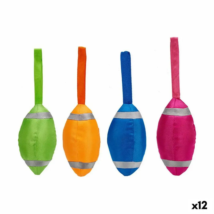 Dog chewing toy Mascow Blue Green Orange Pink 11 x 8,5 x 30 cm Rugby (12 Units) - Домашни Животни<<<Дом