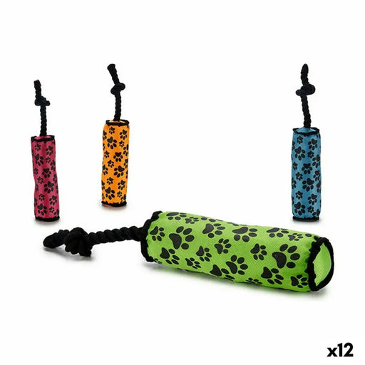 Dog chewing toy Mascow Blue Green Orange Pink 7,5 x 7,5 x 43 cm Cylinder (12 Units) - Домашни Животни<<<Дом