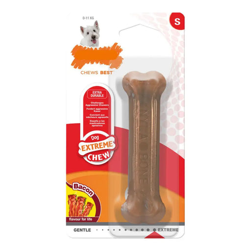 Dog chewing toy Nylabone Dura Chew Bacon Size S Nylon - Играчки<<<Домашни Животни<<<Дом Градина<<<BigBuy