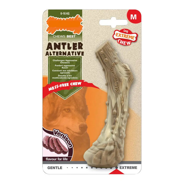 Dog chewing toy Nylabone Dura Chew Horn Size M Nylon Deer - Домашни Животни<<<Дом Градина<<<BigBuy&&&Играчки<<<Домашни