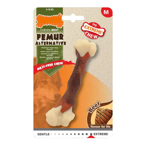 Dog chewing toy Nylabone Extreme Chew Femur Veal Size XL Nylon Beef - Домашни Животни<<<Дом