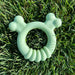 Dog chewing toy Nylabone SENSORY TACTILE RING Green Peanut butter Chicken S - Домашни Животни<<<Дом