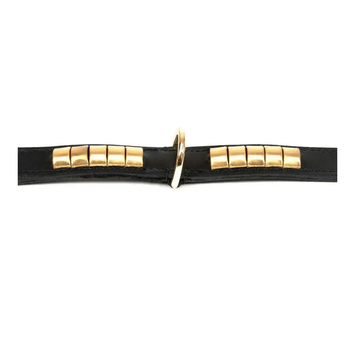 Dog collar Gloria Duna Black Golden (60 x 2.5 cm) - Домашни Животни<<<Дом Градина<<<BigBuy&&&Пътуване и